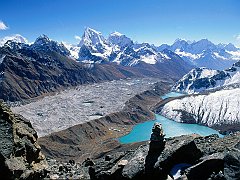 Gokyo Lakes and Ama Dablam, Khumbu Region, Nepal